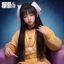 Rap小师妹头像，年轻女性，活泼可爱风格
